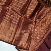 Banarasi Tanchoi Silk - Brown