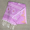 Cotton Saree with Butti All Over - Lavendar