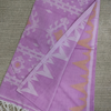 Cotton Saree with Butti All Over - Lavendar