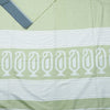 Cotton Lakkho Butti Contrast Border -Green