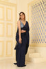 Mul Cotton Plain Saree Self Colour, with tassel Navy Blue with Blouse Piece Handloom Saree