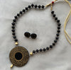 Midnight Eclipse Handcrafted Terracotta Necklace Set