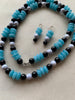 Ocean Breeze Beaded Necklace & Earrings Set
