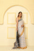 Khadi Cotton Traditional Classic Saree Dhanakhali Woven White, Black, Mustard with Blouse Piece