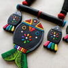 Handcrafted Fish Motif Terracotta Necklace Set
