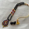 Noir Gulnaar Handcrafted Terracotta Necklace & Jhumka Set
