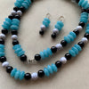 Ocean Breeze Beaded Necklace & Earrings Set