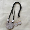 Minimalist Earthy Brown Geometric Terracotta Set
