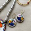 Madhubani-Inspired Handcrafted Terracotta Jewellery Set
